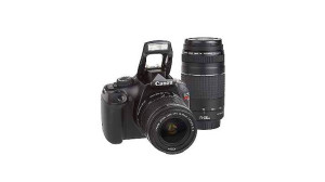 Canon EOS Rebel T3 Black SLR Digital Camera Kit